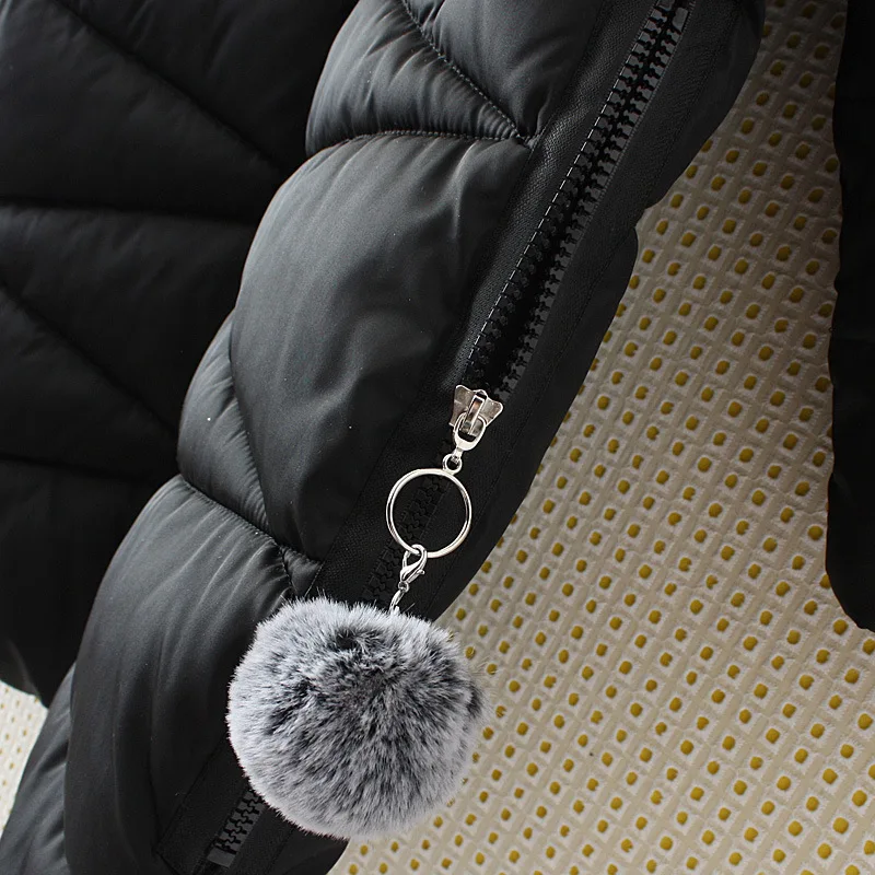 Women Winter Long Padded Jacket Plus Size 4XL Loose Hooded Parka Fur Collar Zipper Thick Warm Winter Coats Women 2018 AS025 (6)
