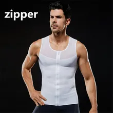 Мужское Утягивающее нижнее белье гинекомастия, пивной живот, подтяжки для похудения, нижнее белье для похудения S, M, L, XL, XXL