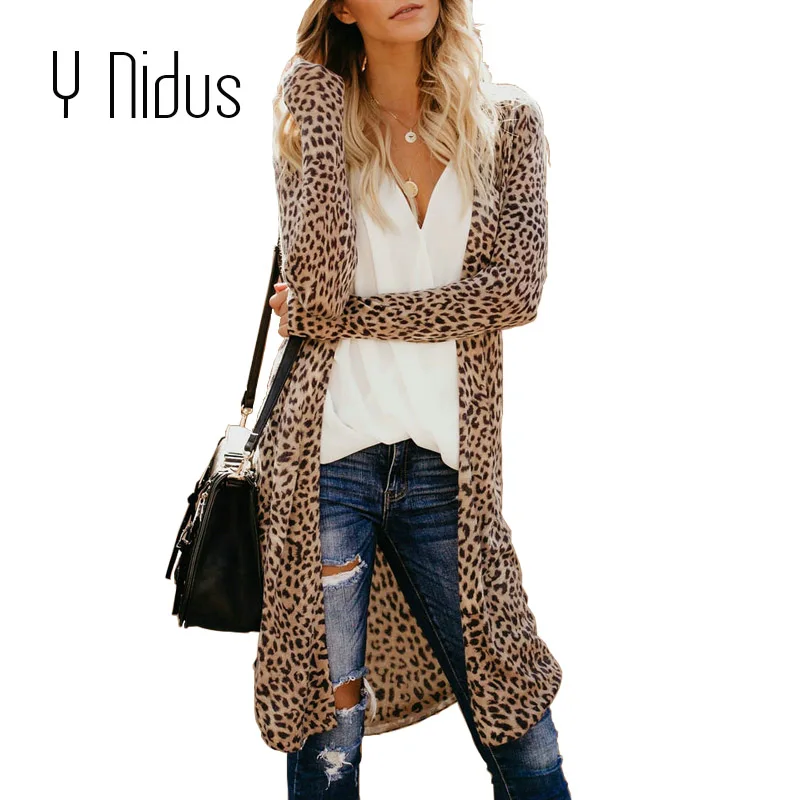 Download Leopard Slim Jacket Women's Spring Long Sleeve Camouflage ...