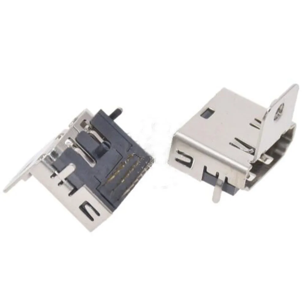 10 шт. HDMI разъем HDMI интерфейс 19PIN с крепежными винтовыми отверстиями