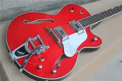 Custom Shop Gretsch красный Сокол 6119 1962ft полые Средства ухода за кожей Джаз Электрогитары с тремоло 6120