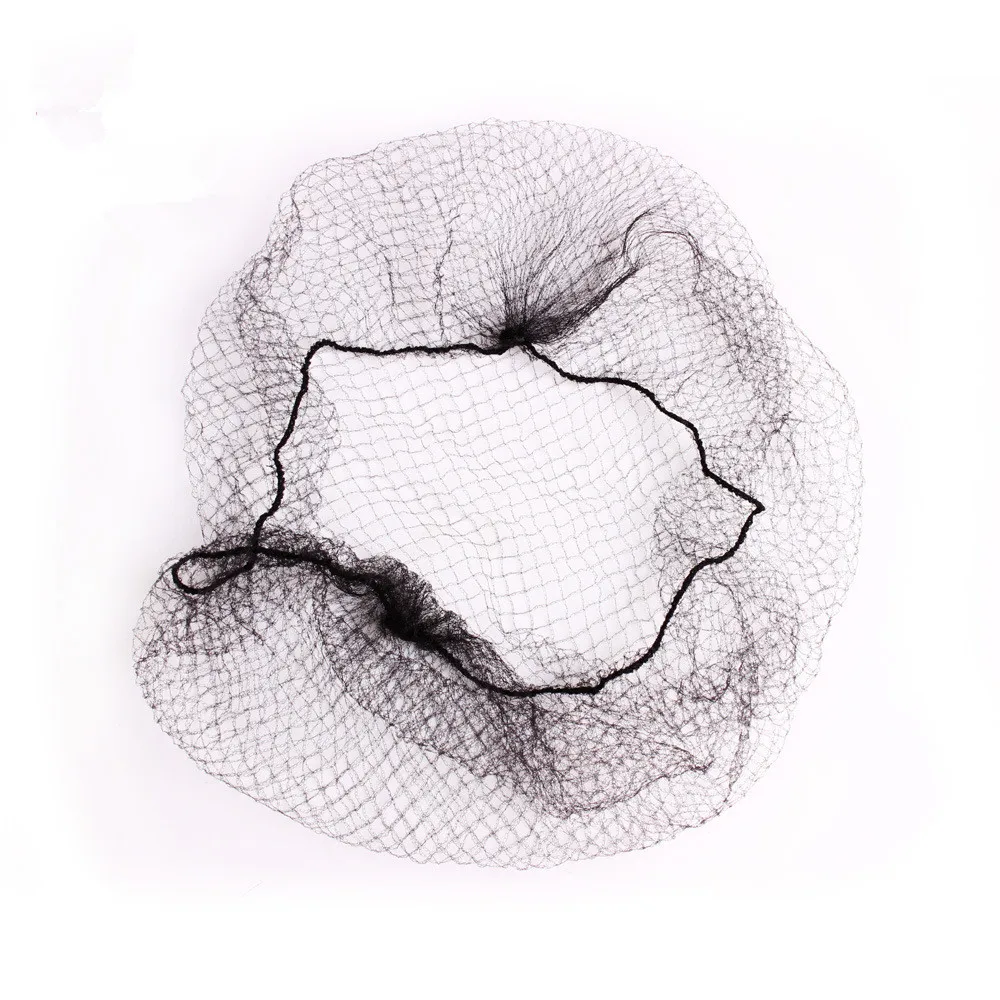 10PCS New Disposable 5mm Nylon Hairnet Hair Nets For Wigs Weave Invisible 20inch Dancing Hairnet for Bun Hair Styling Tool