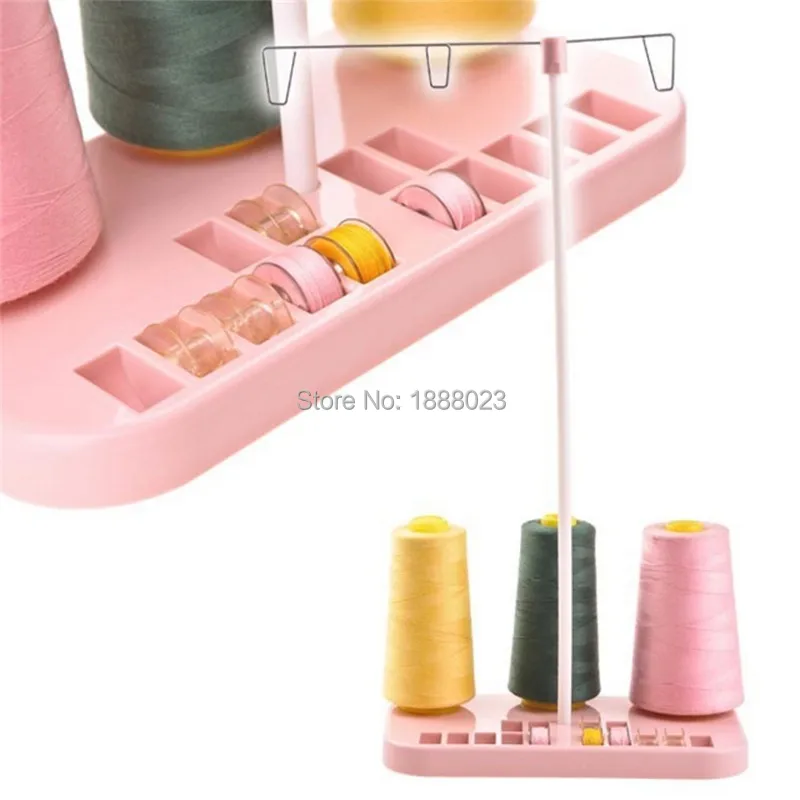 

1Pc 3 Embroidery Thread Spool Holder Stand Sew Quilting for Home Sewing Machine