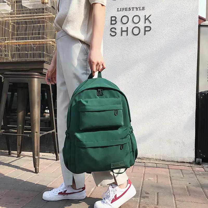 グリーンオックスフォードバックパック女性バッグバック女の子 2019 グリーンオックスフォードバックパック女性バッグバック女の子 2019