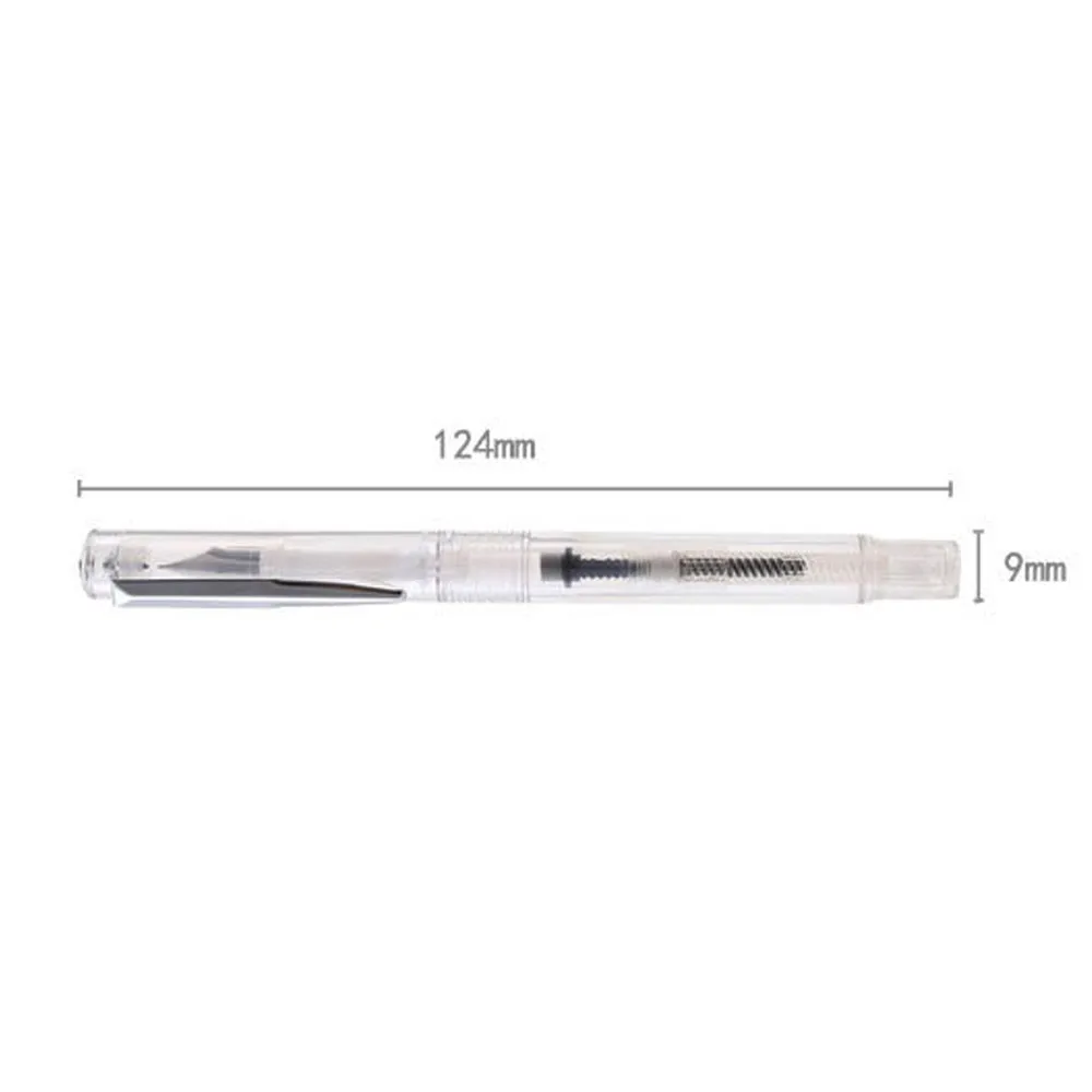 Прозрачная перьевая ручка 0,38 мм/0,5 студенческие офисные и школьные принадлежности ручка для художественного творчества, художественная живопись, дизайн скрапбукинга DIY F10