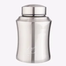 304 Stainless Steel Tea Container Smell Proof Sealed Coffee Powder Containers Nut Hurb Storage Box Travel Tea Bag Cans 4 Sizes