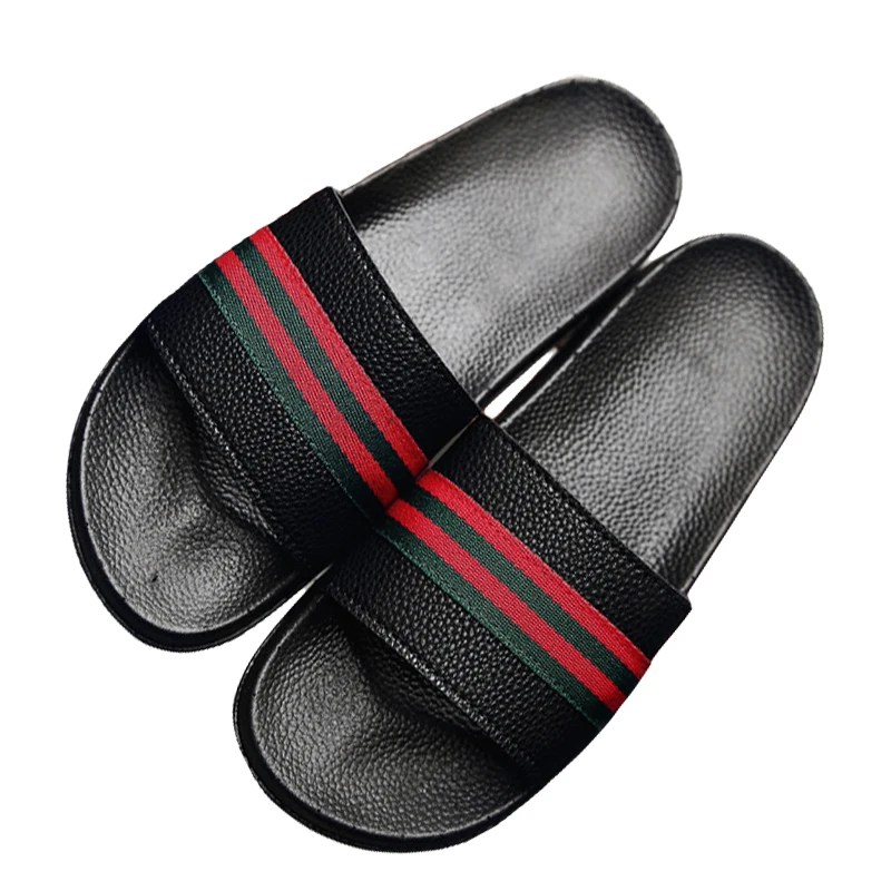 

Men Shoes Flat Summer Beach Slippers Ribbon Home Slipper Fashion Outdoor Unisex Flip Flop Casual Couple Beach Sandal Brand Shoes