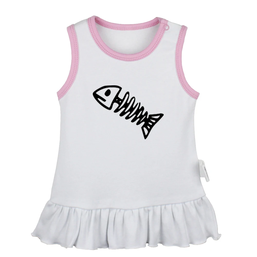 

Fishbone Foo Fighters Hard Rock And Roll Band Popular Linkin Park Newborn Baby Dresses Toddler Sleeveless Dress Infant Clothes