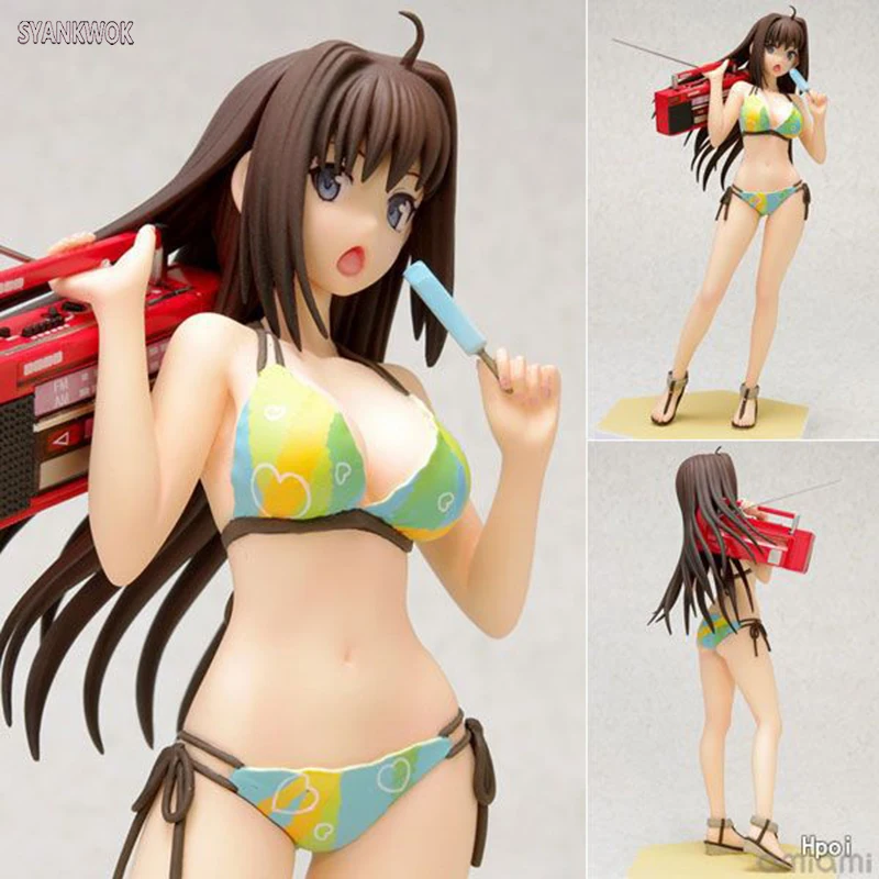 

Japan Anime Mahotsukai No Yoru Sexy Figures Swimsuit Ver Magician Aozaki Aoko Magic Gunner PVC Action Figure Collection