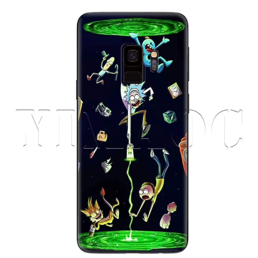 Yimaoc Рик и Морти чехол для samsung Galaxy A7 A8 A9 A10 A20 A30 A40 A50 A70 M10 M20 M30 S10e J6 плюс - Цвет: 4