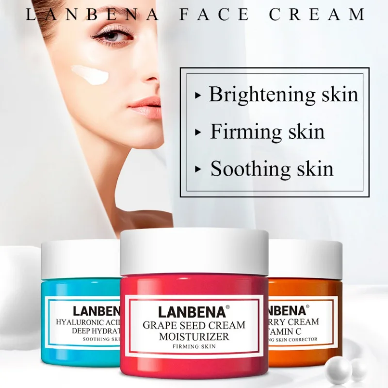 

Face Cream Whitening Cream Hyaluronic Acid Moisturizing Anti Wrinkle Anti Aging Vitamin C Serum Acne Treatment Skin Care