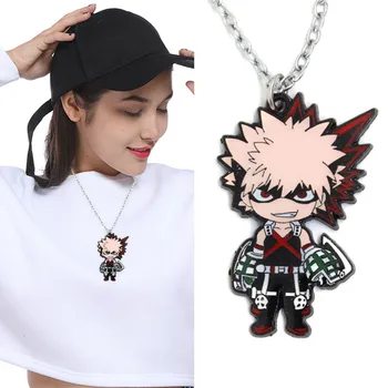 

My Hero Academia Anime Necklace Skeleton Mens Pendant Necklace For Men Jewelry Choker Cartoon Cute Necklace Party Cosplay Gift