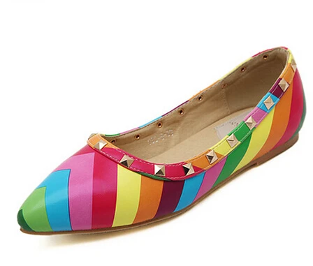 rainbow flats