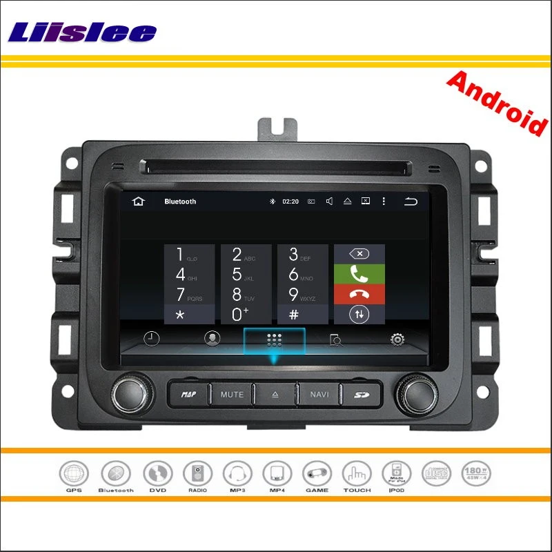 Clearance Liislee Car Android Multimedia For Dodge RAM 1500 2014~2016 Stereo Radio Video CD DVD Player GPS Map Nav Navi Navigation System 5