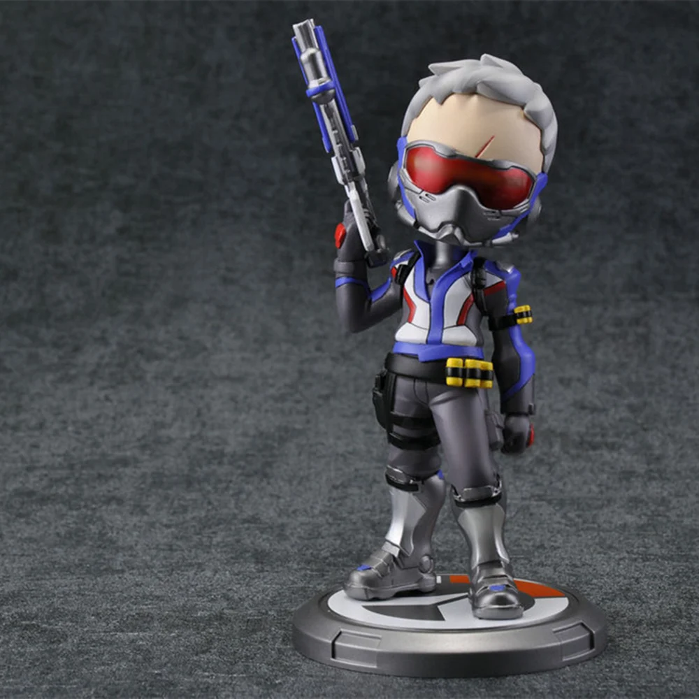 Фигурка OW Hero SOLDIER 76 модель игрушек ПВХ 16 см игровая фигурка периферийные