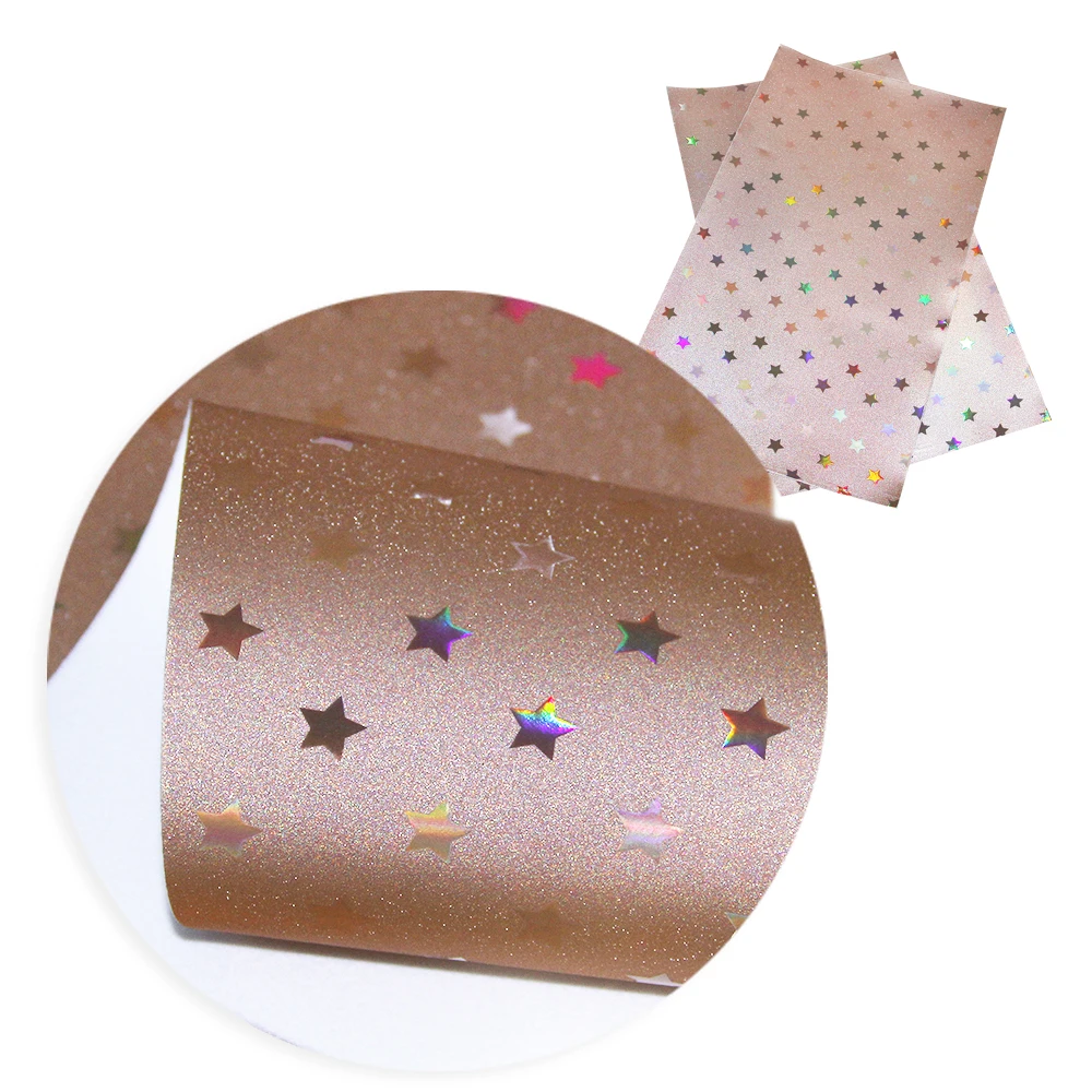 David accessories 20*34 см Блестки для ногтей радужного искусственная кожа, сделай сам, декоративные HairBow сумка ремесла, 1Yc6345