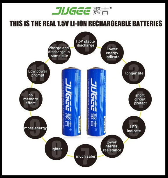 2pcs-1-5-v-AA-lifepo4-lithium-ionen-batteries-14500-JUGEE-3000mWh-rechargeable-li-ion-Li