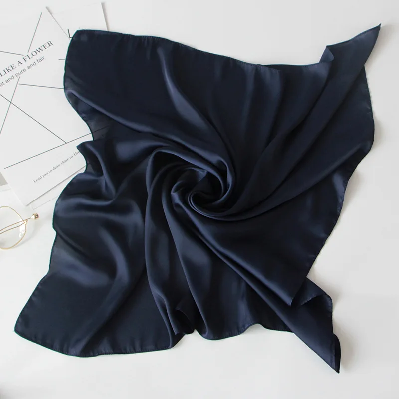  Free Shipping Women Handkerchief Ladies Headscarf Girl Neckerchief Headband Pocket Square Handkerch