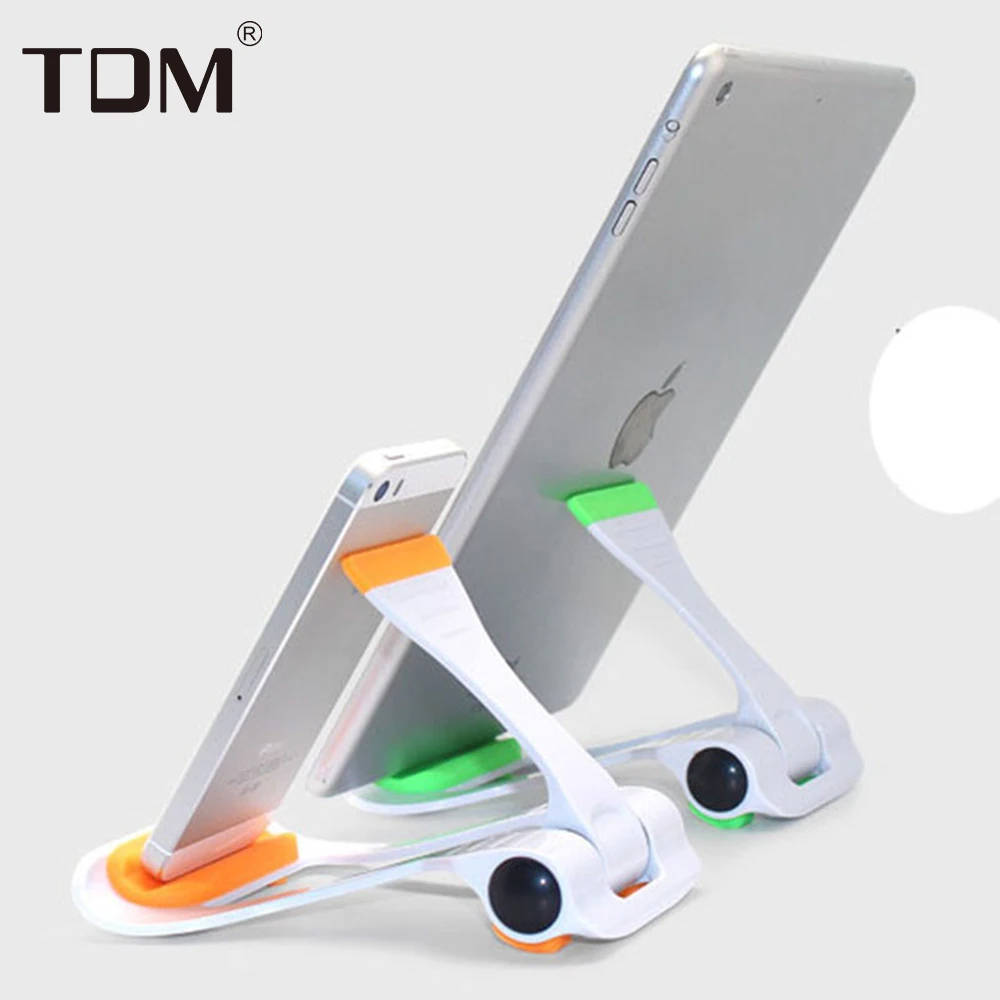 Universal Foldable phone holder Pad Tablet Desk Stand Adjustable Tripod Stability Support for iPhone iPad Mi Huawei | Мобильные