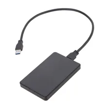 2.5 «Hdd Жесткий Диск USB 3.0 SATA Hd Коробка HDD Жесткий Диск Корпус Внешний Корпус для Жесткого Диска Черный Высокое Качество