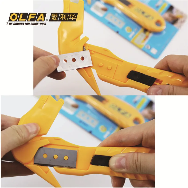2018 Olfa Sk 10 Φ/10b Blade Япония оригинал импортный безопасный нож для картона