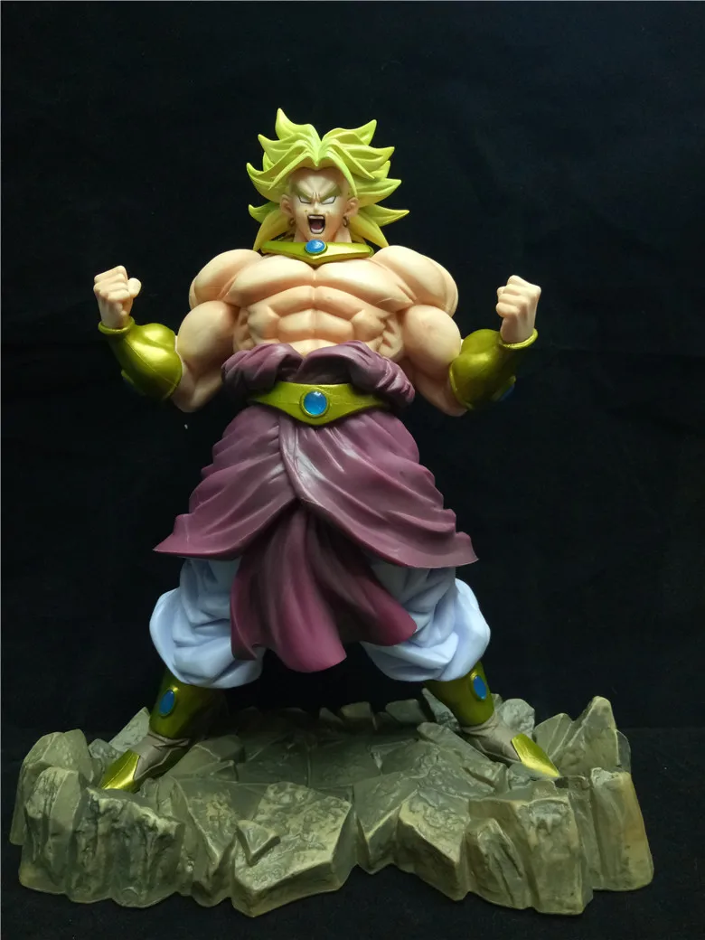 Dragon Ball Z Broli Broly Figure Legendary Super Saiyan Broli Son Goku Radish Kakarotto 25CM PVC Action Figure Model Kids Dragon Ball Z Broli Broly Figure Legendary Super Saiyan Broli Son Goku Radish Kakarotto 25CM PVC Action Figure Model Kids
