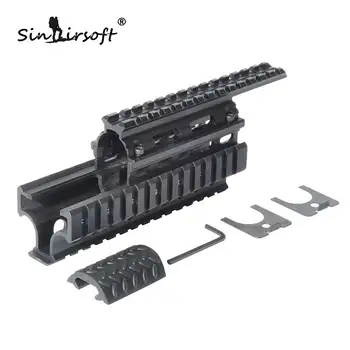 

Model AK 47 Universal Tactical Quad Rail System Drop-in Handguard Picatinny Rails Forend SIS MNT-HG478SA