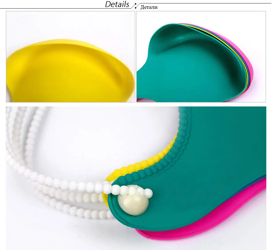 2018 Brand New Washable Soft Silicone BabyBibs Eating Pinafore Adjustable Pocket Food Catcher Baby Silicone Bibs