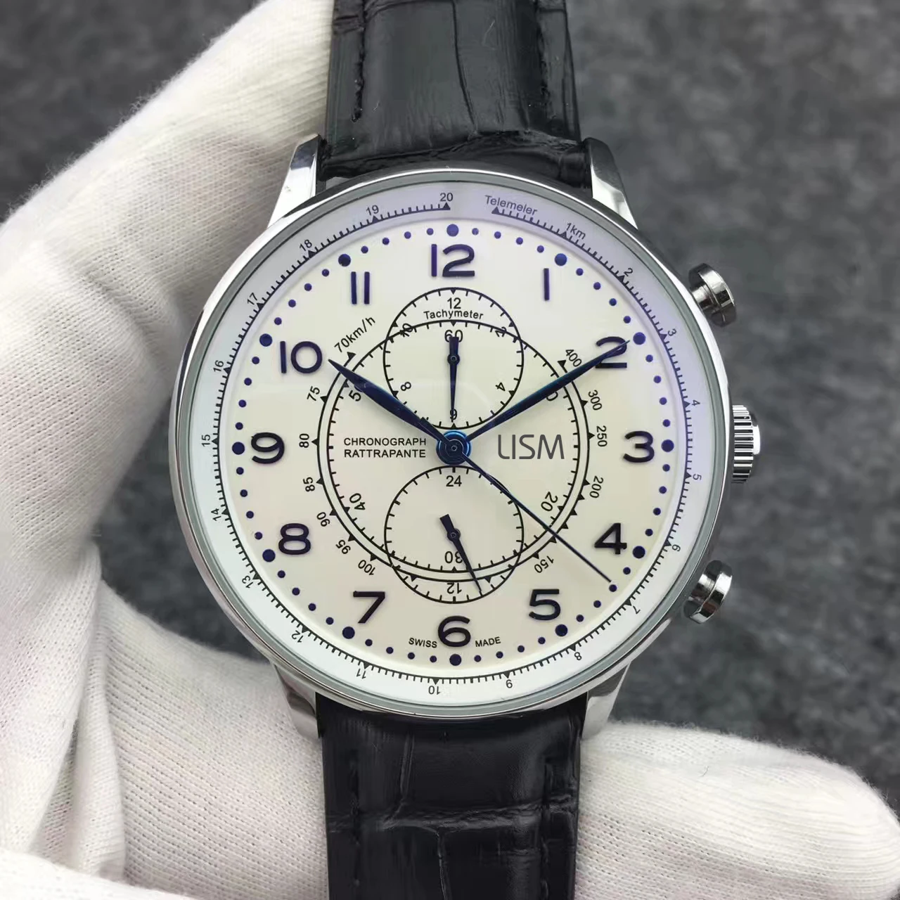 

LISM Leather Top Luxury Brand Mechanical Mens Watches Designer SS AAA Automatic Movement Watch Sports Self-wind Wristwatches