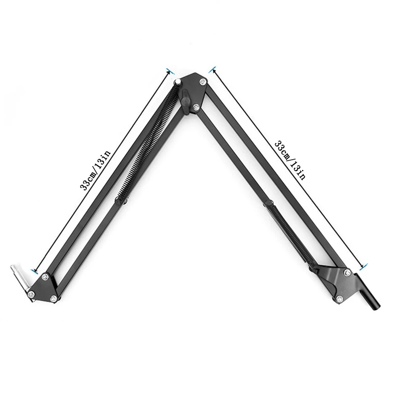  Photography Phone 26cm LED Ring Light Makeup Selfie Suspension Arm Stand Clip Holder Shooting Table