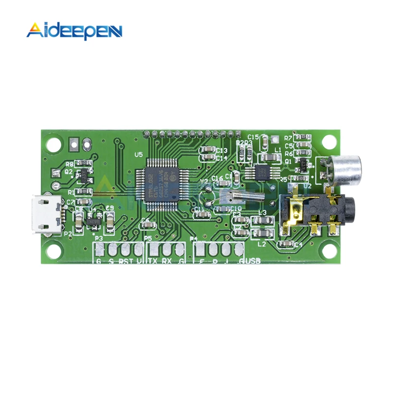 DSP PLL 87-108 МГц цифровой стерео FM беспроводной передатчик Модуль микрофонная плата многофункциональная частотная модуляция