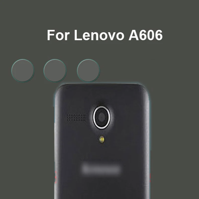 6 шт. для lenovo 606/A606 Стекло Камера Экран протектор прозрачная задняя объектив