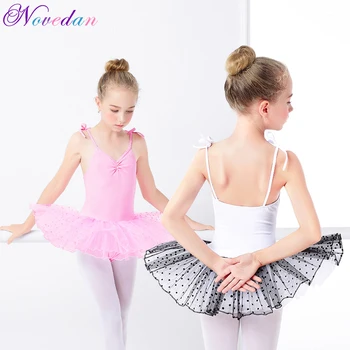 

New Arrival Girls Summer Cotton Ballet Dress Clothes Exercise Skirt Sling Princess Dress Fluffy Skirt Dance Girls Dance Costumes