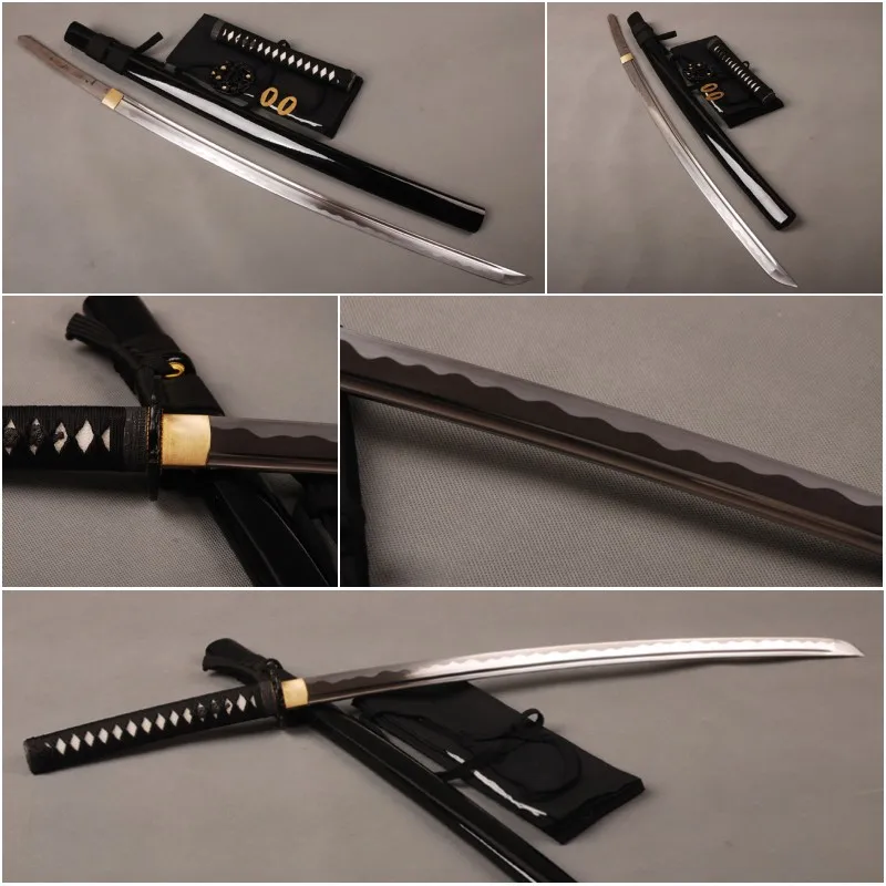 Handmade Sharp Katana 1060 Carbon Steel Blade Japanese Samurai Sword