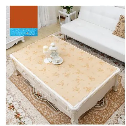 

1Pcs/Lot PASAYIONE Europen Gold Stamping Pvc Table Cloth Rectangular Small Fresh Tea Table Cloth Tablecloth Garden Table Mat Dec