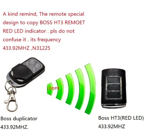 

FOR BOSS BHT3 REMOTE BHT-3 COMPATIBLE WITH BOSS STEELLINE PREMIUM REPLACEMENT