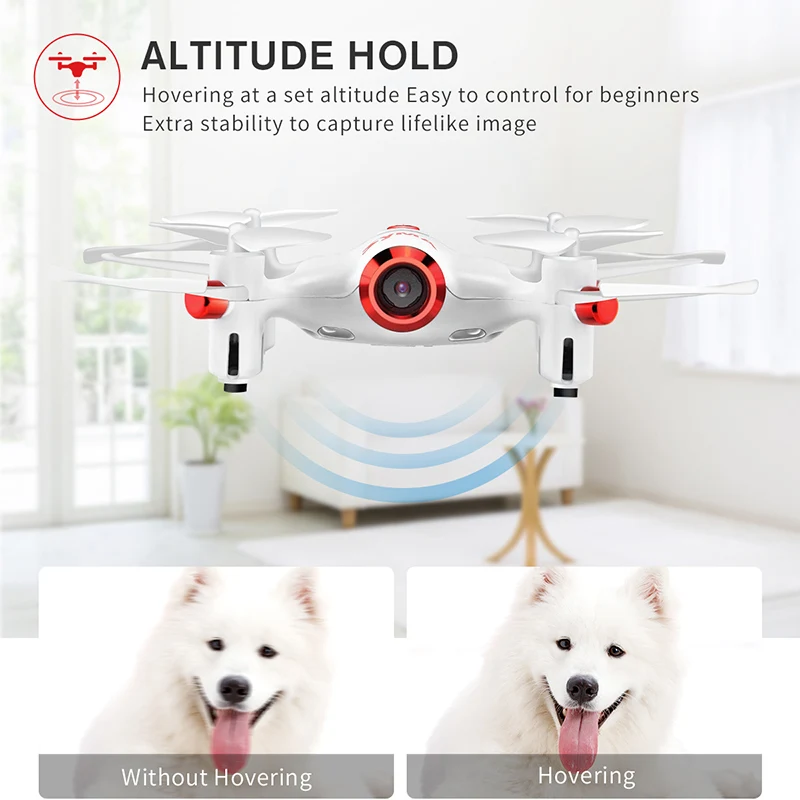 SYMA X20W мини квадрокоптер с камерой дрон WI FI Камера FPV реального времени Transit RC Дрон