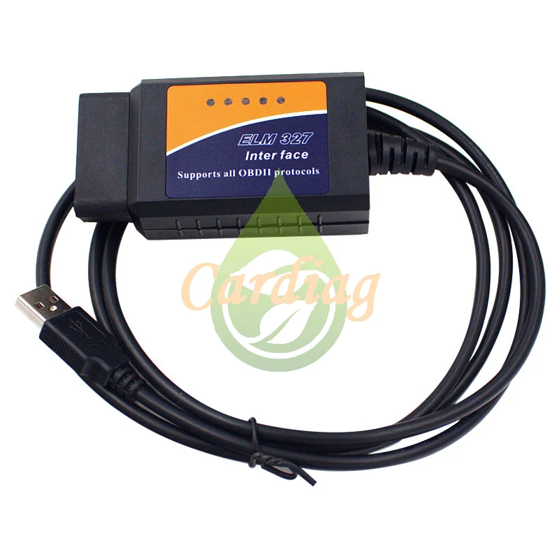 PIC18F25K80 чип! Настоящее ELM327 USB V1.5 OBDII EOBD сканер шины CAN автомобильной OBD2 сканирования