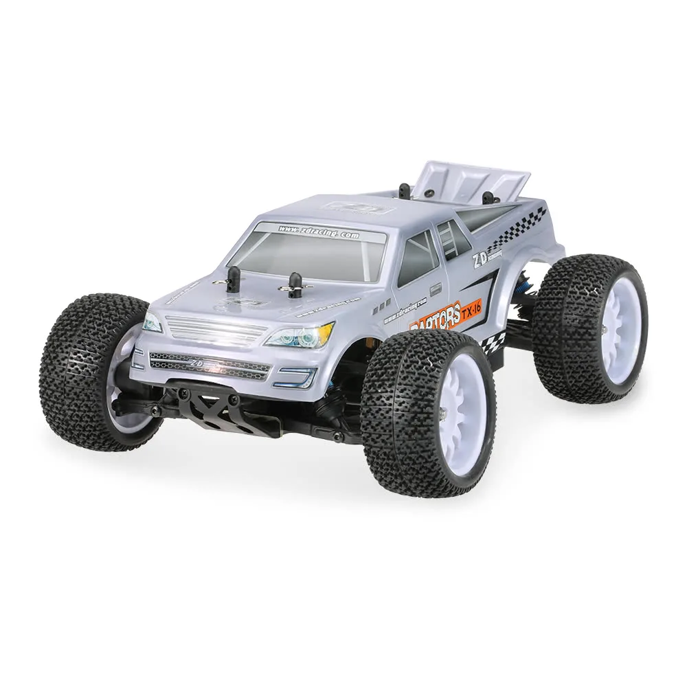 

RC Racing Cars 1/16 Scale 4WD RC Truck RTR With 2.4G 3CH Remote Control Rechargeable Battery Off-Road Car