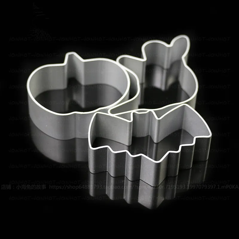 LINSBAYWU 1PCS Halloween Cookies Cutter Mould DIY Ghost and Pumpkin shape Cake Cookies Decorating Baking tools Hot sale