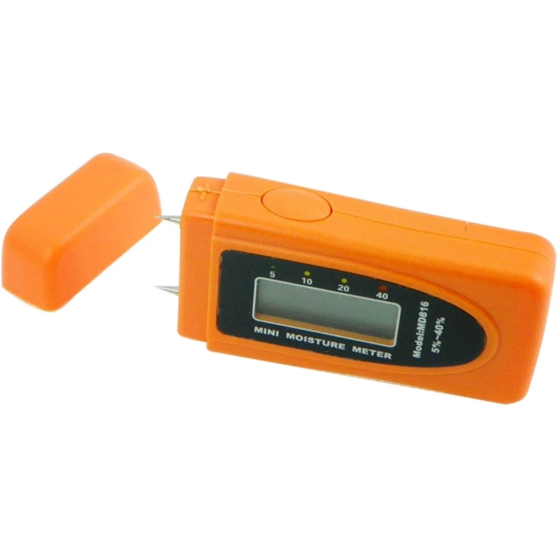 Мини тестер влажности с ЖК дисплеем 2 контакта 5% ~ 40%|moisture meter|digital moisture meterwood tester |