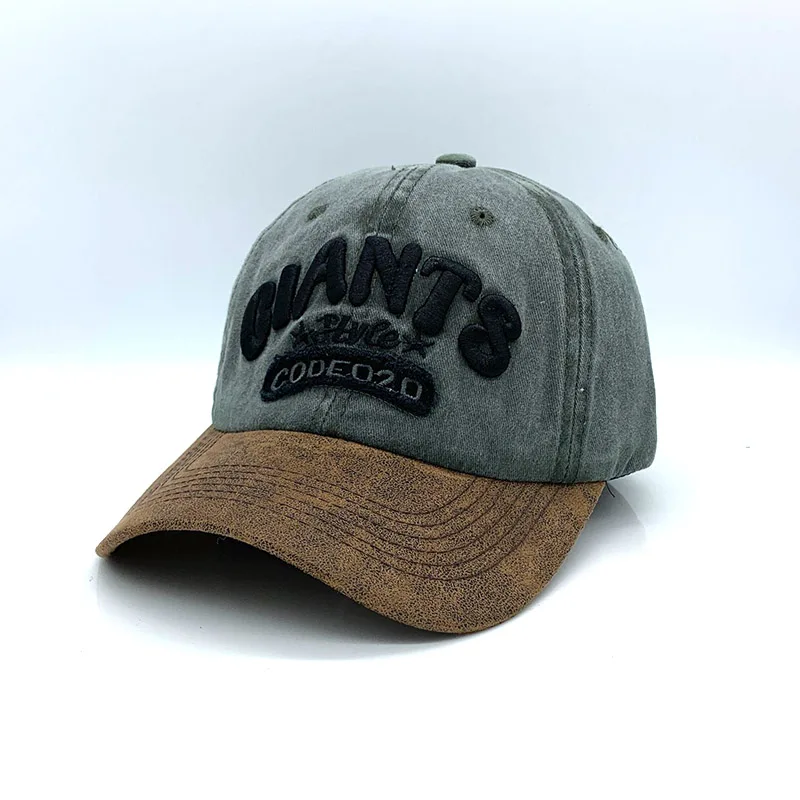 distressed fitted hats