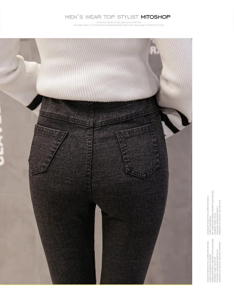 Maternity Waistband Elastic Pants Pregnant Women Clothes Fashion Black Navy Blue Denim Leggings M L XL XXL XXXLJeans Trousers