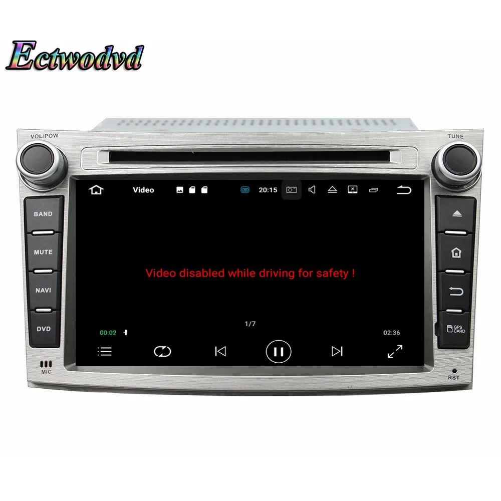 Best Ectwodvd Octa Core 4G RAM 64G ROM Android 9.0 Car Multimedia DVD Player GPS HeadUnit For Subaru Legacy/outback 2009 2010-2012 17