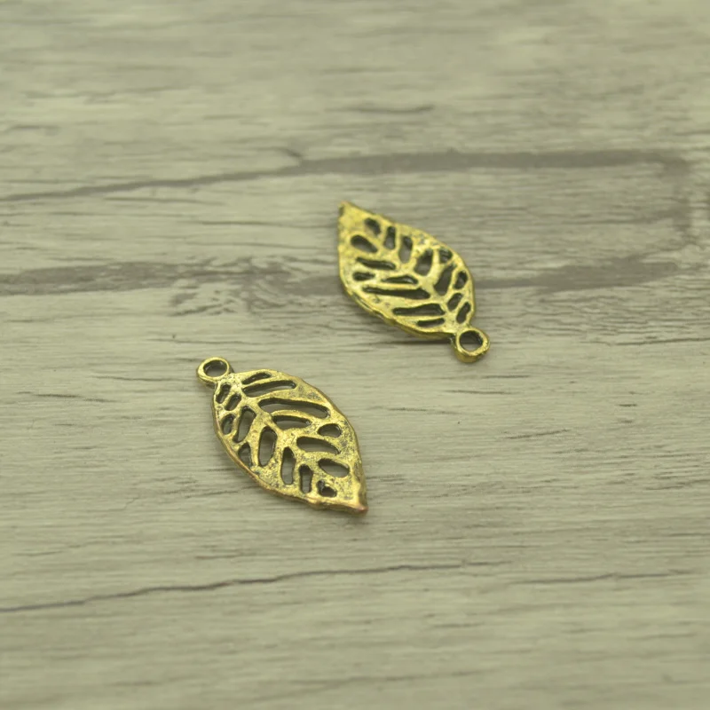 

30pcs/lot Fashion Antique bright bronze Alloy tree leaf Charms Fit Pendants & Necklace Jewelry Findings DIY Handcraft 4248C