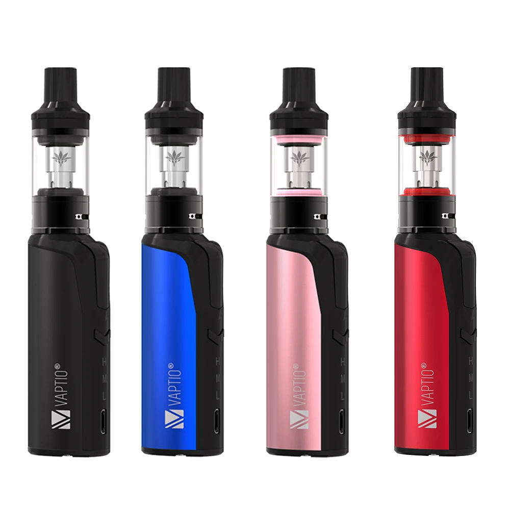 

Original vape Vaptio Cosmo Kit electronic cigarette with 1500mAh battery kit 30W Atomizer Capacity 2.0ml 3Options of power level