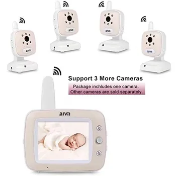 

3.5 Inch Temperature Display Feeding Alarm Wireless Intercom Baby Monitor