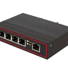 5 Порты промышленных коммутатора Ethernet 10/100 Мбит/с сигнала укрепление din-рейку Тип высоких и низких Температура сетевой коммутатор