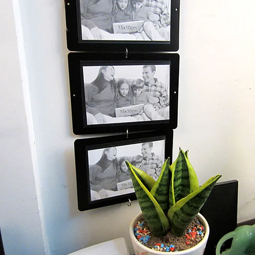 

6Pcs/Set Photo Frames for Pictures Wall Picture Frame Sticker Hanging Decoration Cheap Vintage Frame Family Home Decor D