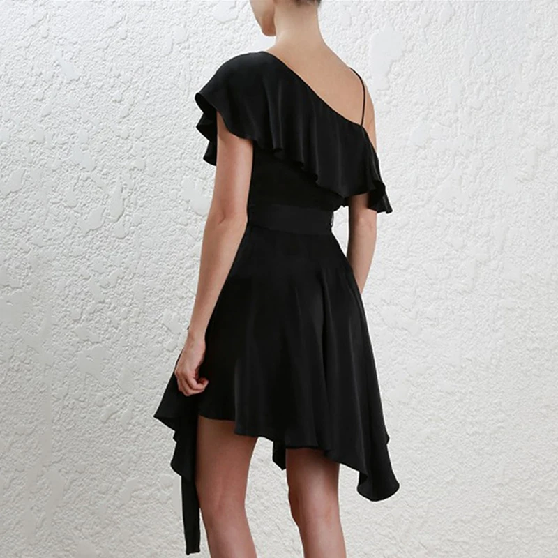 INDRESSME-2019-New-Fashion-Off-the-Shoulder-V-Neckline-Sashes-Ruffle-Women-Party-A-Line-Midi (2)